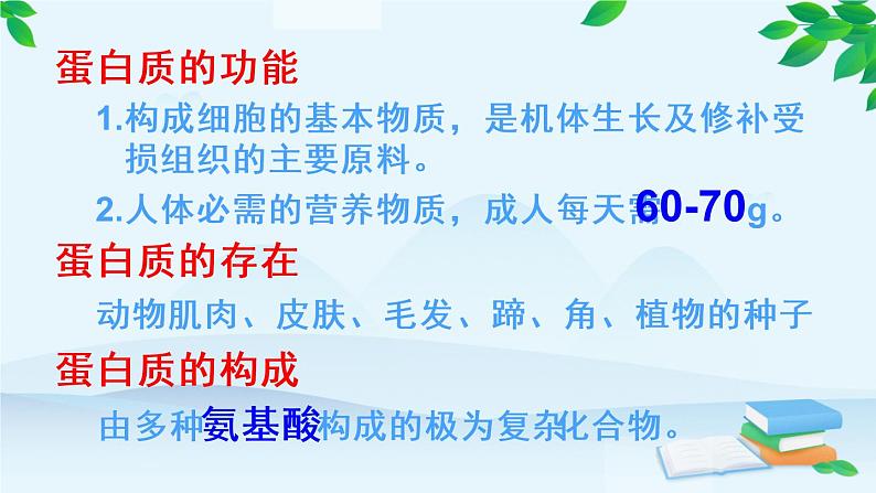 人教版九年级化学下册《人类重要的营养物质》优课一等奖课件06