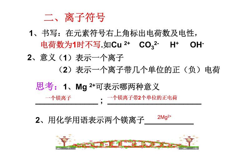 中考化学专题复习《化学用语》第5页