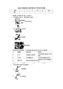 2020年黑龙江省伊春市中考化学试卷