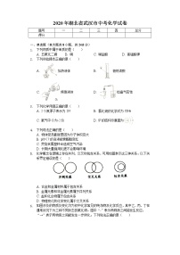 2020年湖北省武汉市中考化学试卷