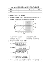 2020年江苏省连云港市海州区中考化学模拟试卷