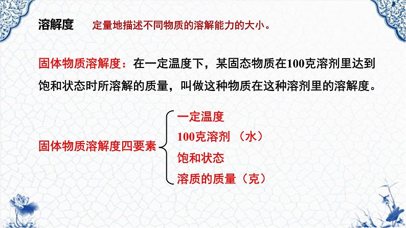 人教版部编九年级下册第九单元课题2  溶解度（2）精品课件05