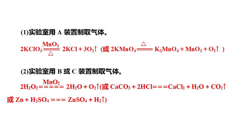 2021河南中考化学专题课件  专题1　类型2　河南中考化学方程式03