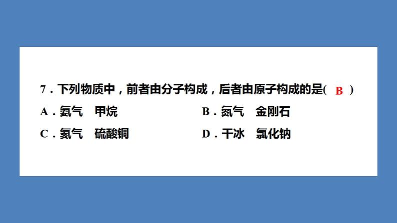 2021河南中考化学专题课件  专题6　物质构成的奥秘08