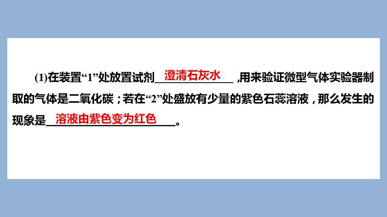 2021河南中考化学专题课件  专题9　集训1　科学探究08