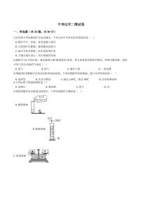 湖南省邵阳市2021年中考化学二模试卷附解析答案