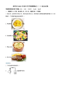 2021年黑龙江省哈尔滨市道外区中考一模化学试题