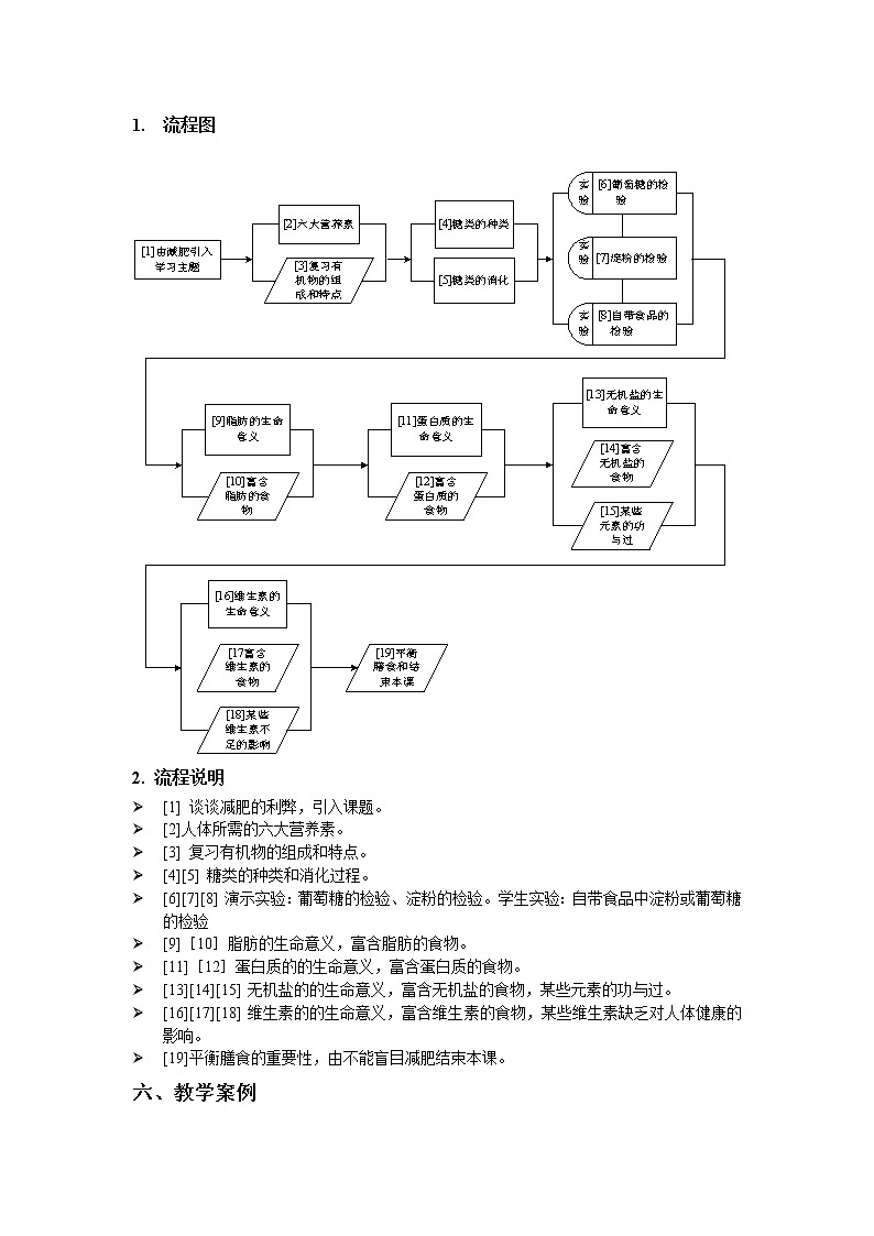 沪教版（上海） 九年级化学第二学期7.2-1食品中的营养素教案02