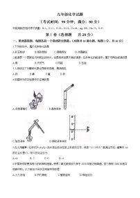 2021年山东省青岛市崂山区中考二模化学试题(无答案)