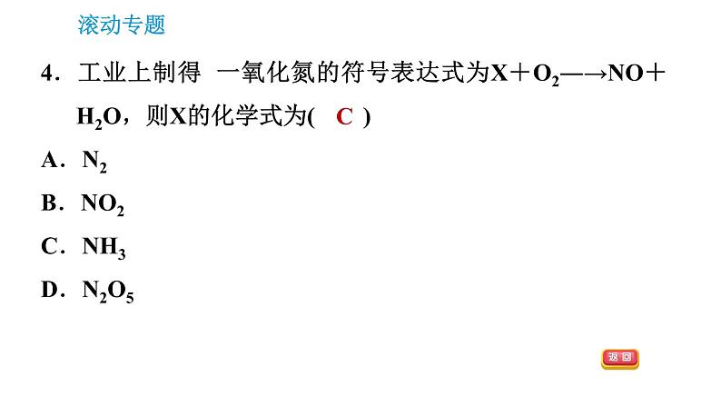 沪教版九年级上册化学课件 第4章 专题（六）  质量守恒定律的相关应用08