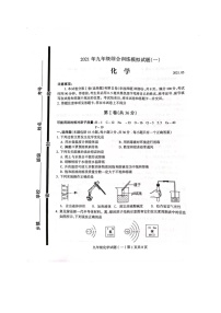 2021年山东省临沂市平邑县5月中考冲刺化学试题（一）（扫描版）