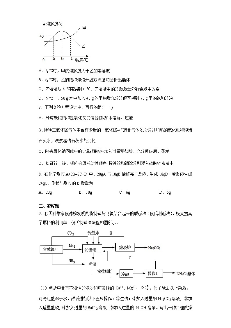 2021年四川省德阳市广汉市中考二模化学试题（word版含答案）第2页