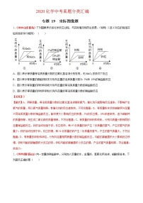 2021年化学中考真题分类汇编详解通用卷 专题 19  坐标图像题（2）