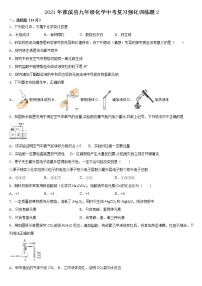 2021年河南省信阳市淮滨县九年级化学中考复习强化训练题2（word版 含答案）