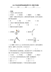 2021年山东省青岛市崂山区中考二模化学试题（word版 含答案）