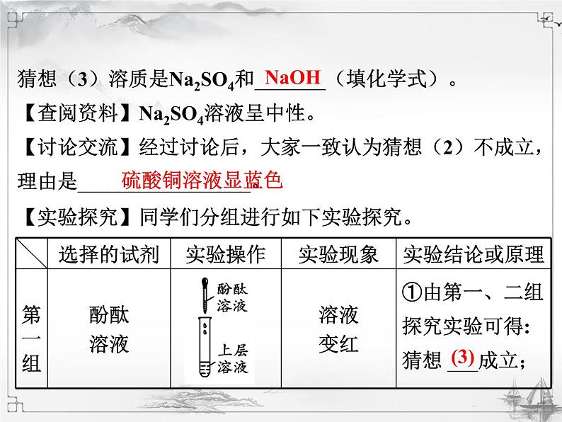 中考化学复习6.专题六  实验探究题04