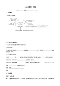 工艺流程 考点测试 2021年中考化学专题复习