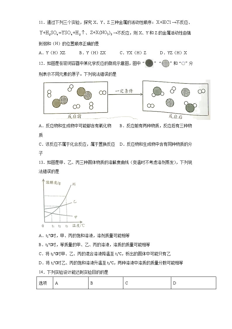 2021年湖北省宜昌市中考化学试题真题及答案 (wrod版)02