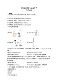 山东省潍坊市2021届中考化学试卷