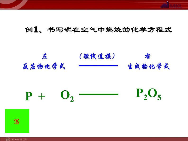 人教版化学9年级上册第5单元课题2如何正确书写化学方程式课件第8页