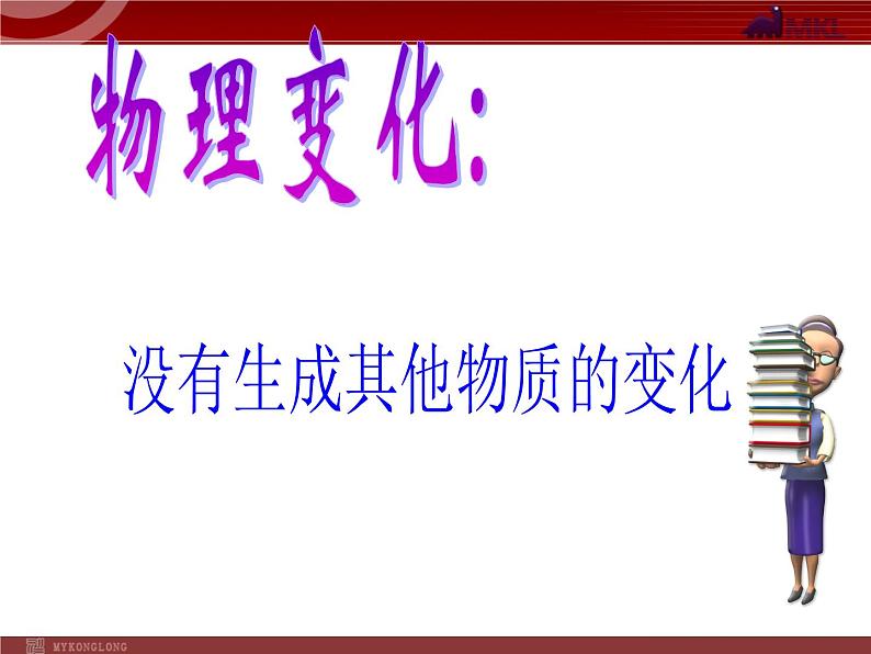 人教版化学9年级上册第1单元课题1  物质的变化和性质课件第8页