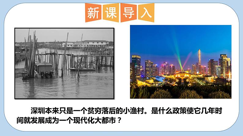 部编版历史八年级下册 第9课 对外开放 课件01