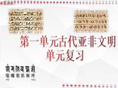 部编版九年级历史上册 第一单元 古代亚非文明单元复习课件（15张PPT）