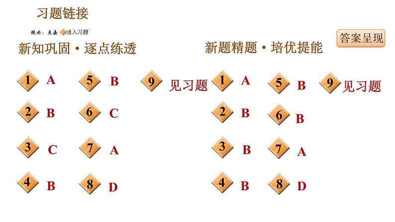 人教版八年级下册历史习题课件 第4单元 第13课　香港和澳门回归祖国02