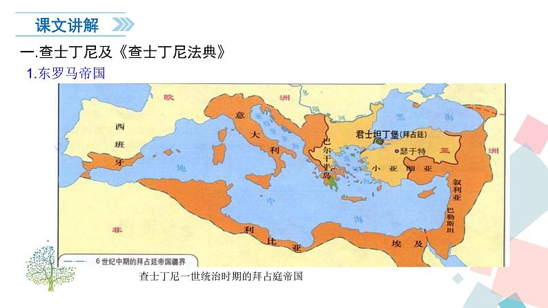 10 拜占庭帝国和《查士丁尼法典》课件第3页