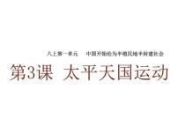 历史八年级上册第一单元 中国开始沦为半殖民地半封建社会第3课 太平天国运动课堂教学课件ppt