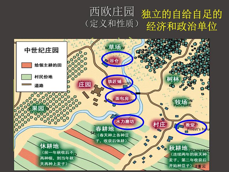 部编版九年级历史上册：3.2 西欧庄园-课件06