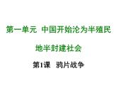 人教部编版八年级上册 第一单元第一课 鸦片战争ppt课件