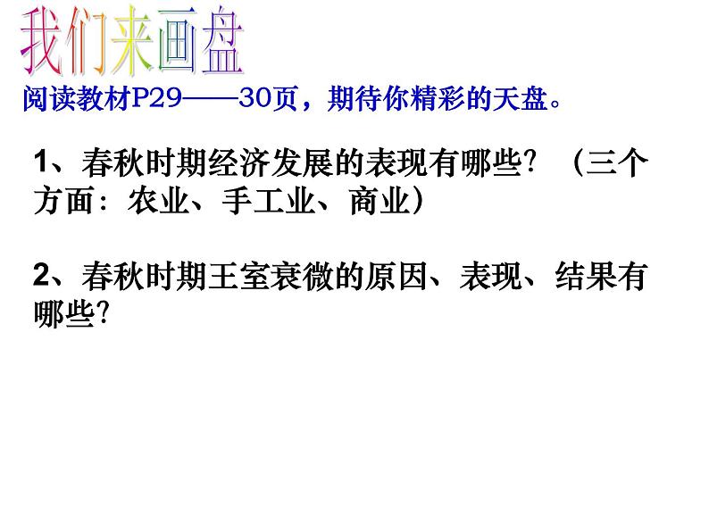 部编版七年级上册 历史 课件 6.动荡的春秋时期第3页