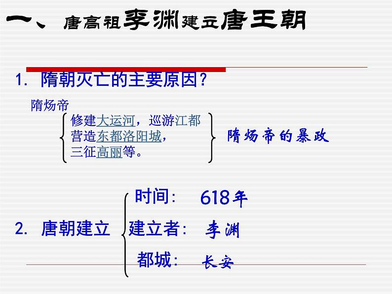 人教部编版七年级历史下册初一第2课  贞观之治课件第6页