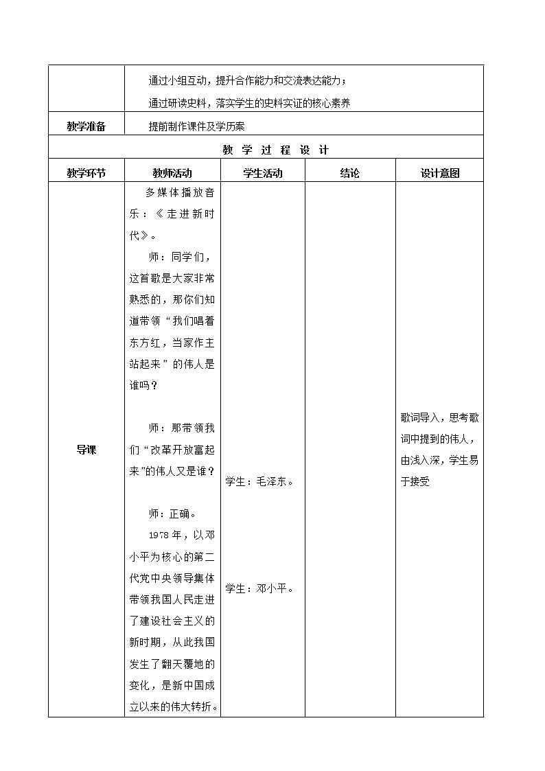 第7课  伟大的历史转折  八年级历史下册 课件+教学设计+测试（部编版）02