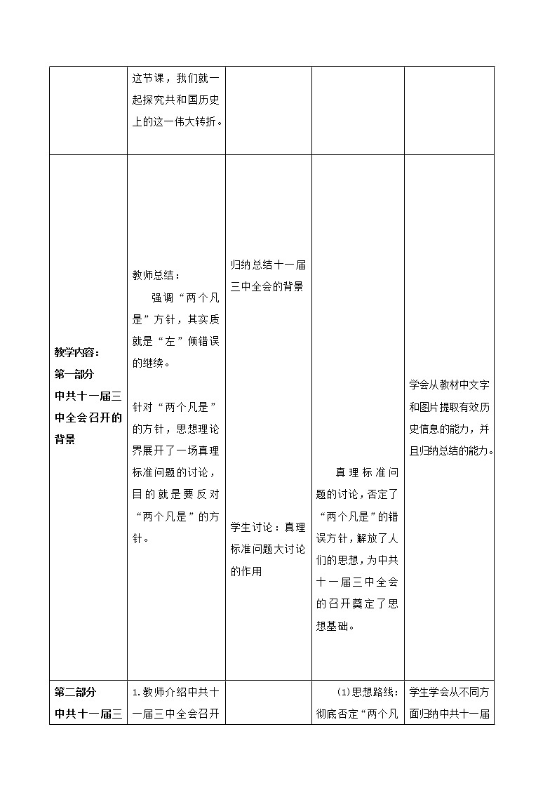 第7课  伟大的历史转折  八年级历史下册 课件+教学设计+测试（部编版）03