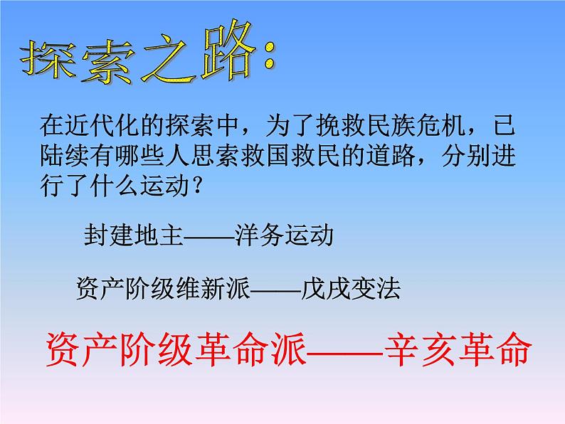 最新人教部编版八年级上册历史辛亥革命 ppt课件第4页