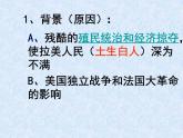 人教部编版九年级历史下册 第1课     殖民地人民的反抗斗争 20张ppt课件