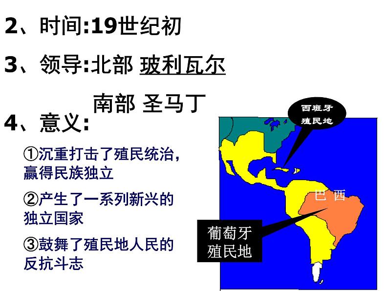 人教部编版九年级历史下册 第1课     殖民地人民的反抗斗争 20张ppt课件06