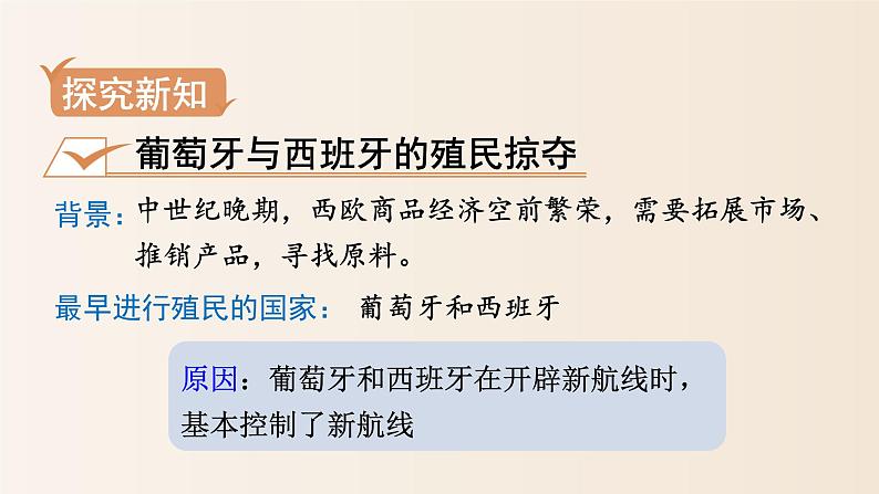 第16课早期殖民掠夺27张PPT课件2021-2022学年部编版历史九年级上册第五单元03