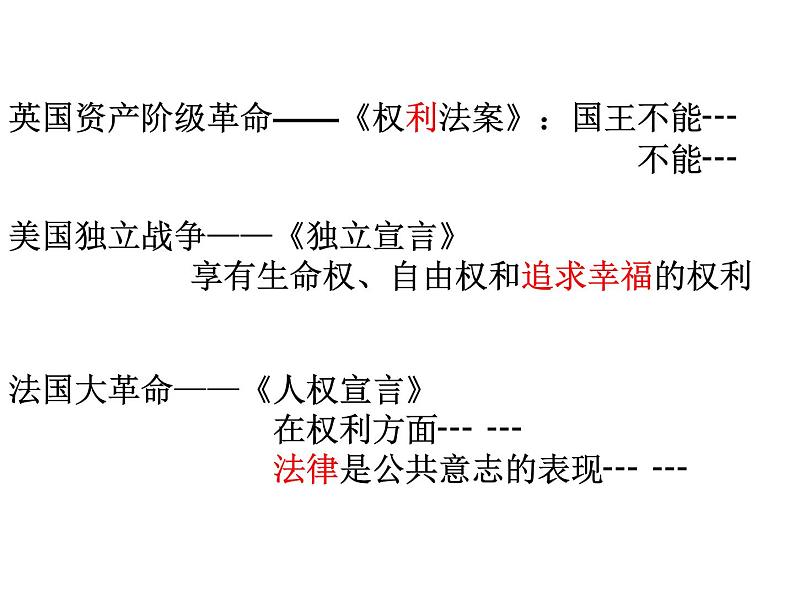 2020——2021学年部编版九年级上册历史期末专题复习素材课件19张PPT第5页