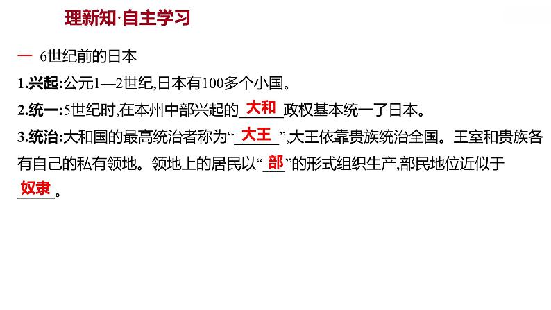 第四单元第11课古代日本习题课件习题课件2021-2022学年部编版历史九年级上册02