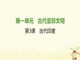 秋学期九年级历史上册第一单元古代亚非文明第3课古代印度课件2新人教版