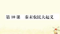 初中历史人教部编版七年级上册第三单元 秦汉时期：统一多民族国家的建立和巩固第十课 秦末农民大起义作业课件ppt