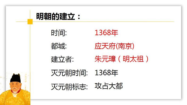 人教部编版历史七年级下册  第三单元第14课 明朝的统治课件PPT第7页