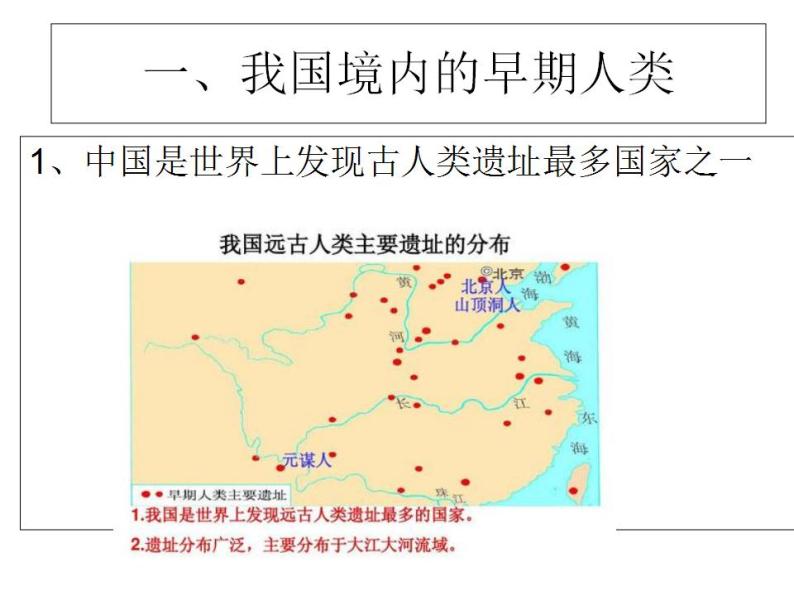 2021-2022人教部编版七年级历史上册 第一单元 第1课 中国境内早期人类的代表——北京人（共18张PPT）课件PPT05