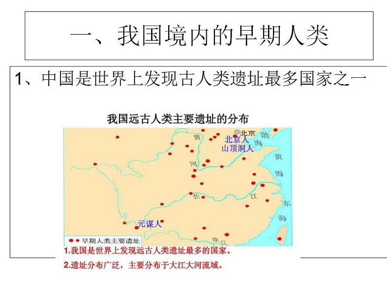 2021-2022人教部编版七年级历史上册 第一单元 第1课 中国境内早期人类的代表——北京人（共18张PPT）课件PPT05