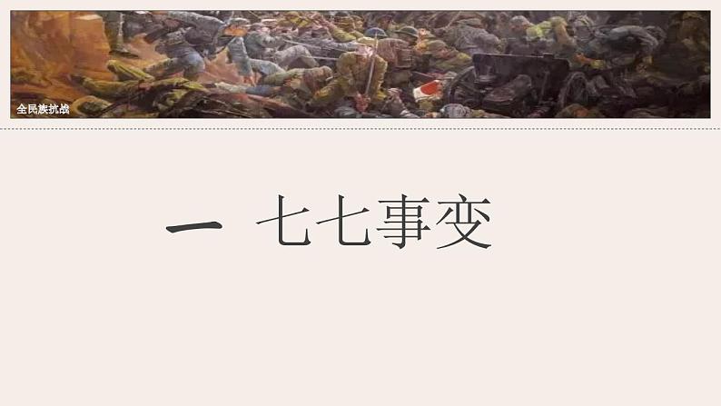 2021-2022学年部编版八年级历史上册 第19课  七七事变与全民族抗战课件（30张PPT）07