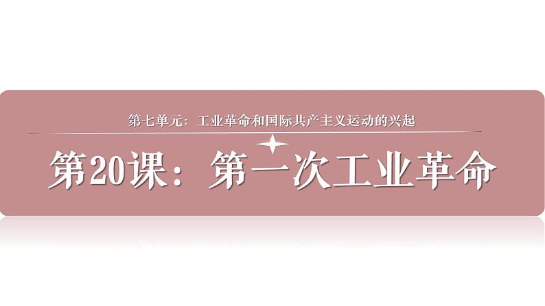 九上第20课第一次工业革命课件PPT02