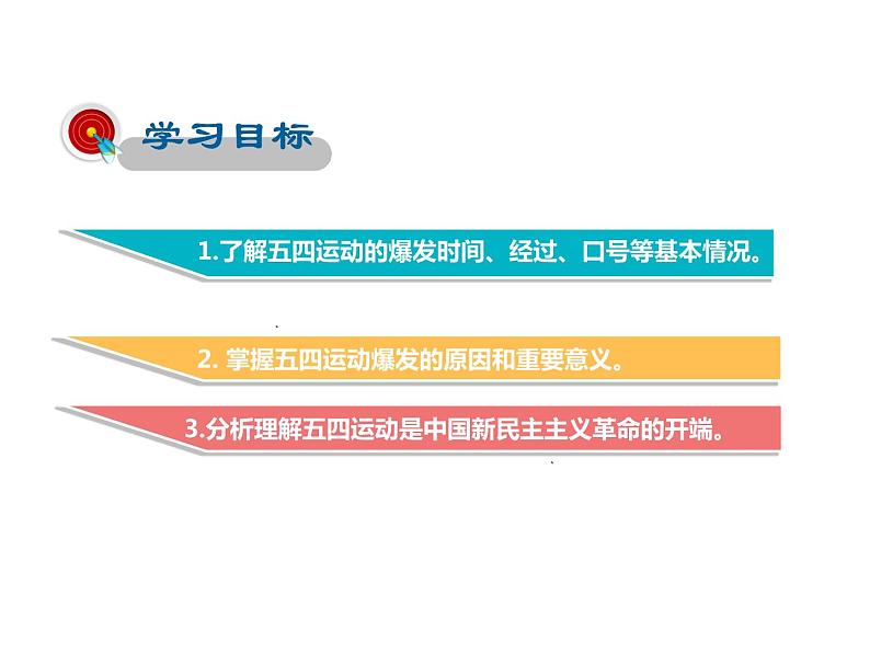 2021-2022学年度人教版八年级历史上册课件 13.  五四运动第2页